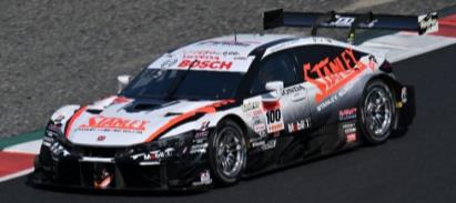 Spark 64SGT25100 1/64 STANLEY CIVIC TYPE R-GT STANLEY TEAM KUNIMITSU No.100 GT500 SUPER GT 2025 N. Yamamoto - T. Makino