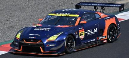 Spark 64SGT25062 1/64 HELM MOTORSPORTS GT-R HELM MOTORSPORTS No.62 GT300 SUPER GT 2025 Y. Hiraki - R. Hiraki