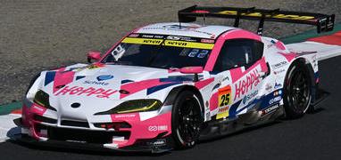 【2026年12月以降発売予定】 Spark 43SGT26025 1/43 HOPPY Schatz GR Supra GT HOPPY team TSUCHIYA No.25 GT300 SUPER GT 2026 T. Matsui - R. Horachi