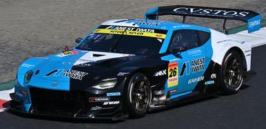 【2026年12月以降発売予定】 Spark 43SGT26026 1/43 ANEST IWATA GAINER Z ANEST IWATA Racing No.26 GT300 SUPER GT 2026 H. Yasuda - L. Jung Woo
