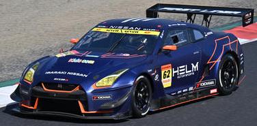 【2026年12月以降発売予定】 Spark 43SGT26062 1/43 HELM MOTORSPORTS GT-R HELM MOTORSPORTS No.62 GT300 SUPER GT 2026 Y. Hiraki - R. Hiraki