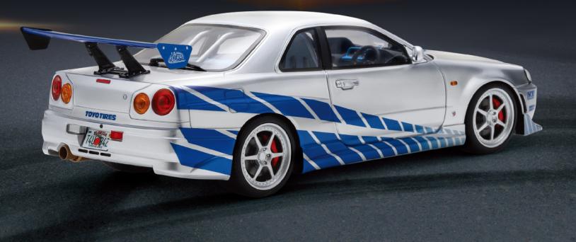 【2026年7月以降発売予定】 Spark 18SP323 1/18 Nissan GT-R R34 Fast and Furious