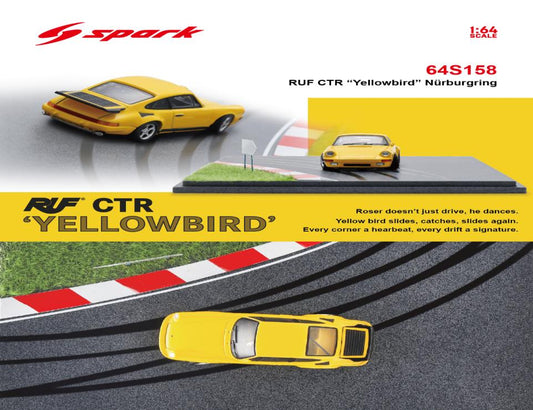 【2026年10月発売予定】 Spark 64S158 1/64 RUF CTR Prototype Nürburgring (With special base)