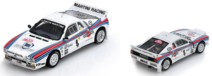 【2026年9月発売予定】 Spark S9164 1/43 Lancia 037 Rally No.4 2nd Monte Carlo Rally 1983 A. Markku - K. Ilkka