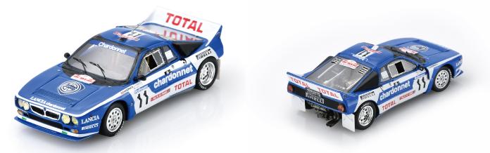【2026年9月発売予定】 Spark S9180 1/43 Lancia 037 Rally No.11 6th Tour de Corse 1984 J-C. Andruet - M. Rich-Place