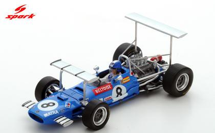 【2026年10月発売予定】 Spark S5382 1/43 Matra MS10 No.8 South African GP 1969 Jean-Pierre Beltoise
