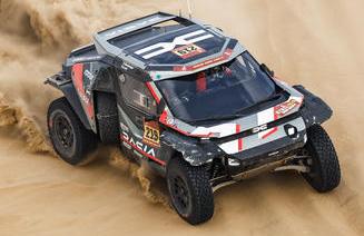 【2026年11月発売予定】 Spark S6264 1/43 Dacia Sandrider No.219 4th Dakar Rally 2026 S. Loeb - E. Boulanger
