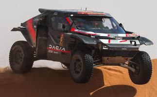 【2026年12月発売予定】 Spark S6266 1/43 Dacia Sandrider No.223 7th Dakar Rally 2026 L. Moraes - D. Zenz