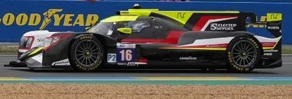 Spark S9274 1/43 Oreca 07 - Gibson No.16 RLR M SPORT Le Mans 24H 2025 M. Jensen - R. Cullen - P. Pilet