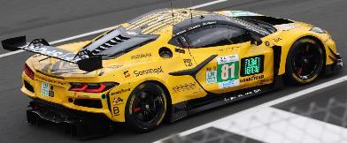 【2026年4月発売予定】 Spark S9301 1/43 Corvette Z06 LMGT3.R No.81 TF SPORT 3rd LMGT3 class Le Mans 24H 2025 T. Van Rompuy - R. Andrade - C. Eastwood