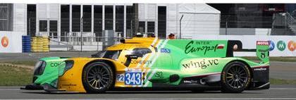 【2026年12月発売予定】 Spark 18S1337 1/18 Oreca 07 - Gibson No.343 INTER EUROPOL COMPETITION 2nd LMP2 class Le Mans 24H 2026 B. Garg - R. de Gerus - N. Müller