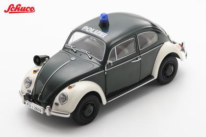 【2026年12月発売予定】 Schuco 18U00122 1/18 1960 VW Beetle POLIZEI
