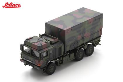 【2026年8月発売予定】 Schuco 87U00015 1/87 2024 Rheinmetall MAN HX2 mil UTF 5t 6x6, camouflage