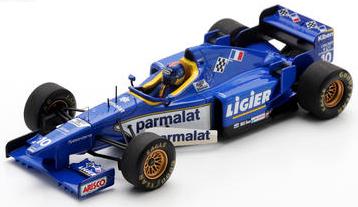 【2026年11月発売予定】 Spark S7397 1/43 Ligier JS43 No.10 Ligier Mugen-Honda French GP 1996 Pedro Diniz