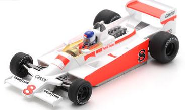 【2026年11月発売予定】 Spark S3987 1/43 McLaren M28 No.8 Marlboro Team McLaren-Ford 13th Spain GP 1979 Patrick Tambay