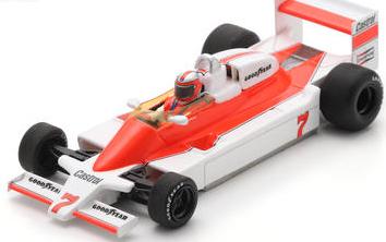 【2026年10月発売予定】 Spark S3985 1/43 McLaren M28 No.7 Marlboro Team McLaren-Ford 3rd Argentinian GP 1979 John Watson