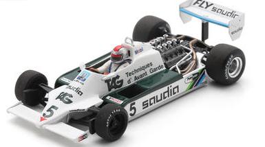 【2026年10月発売予定】 Spark S6999 1/43 Williams FW07C No.5 TAG Williams-Ford Long Beach GP 1982 Mario Andretti