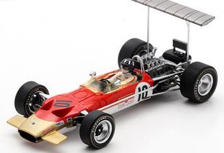 【2026年11月発売予定】 Spark S6371 1/43 Lotus 49B No.10 Lotus-Ford Winner Mexico GP 1968 Graham Hill