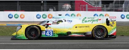 【2027年3月発売予定】 Spark 64S171 1/64 Oreca 07 - Gibson No.43 INTER EUROPOL COMPETITION Winner LMP2 class Le Mans 24H 2026 J. Smiechowski – T. Dillmann – N. Yelloly