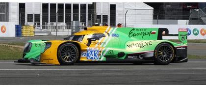 【2027年3月発売予定】 Spark 64S173 1/64 Oreca 07 - Gibson No.343 INTER EUROPOL COMPETITION 2nd LMP2 class Le Mans 24H 2026 B. Garg - R. de Gerus - N. Müller
