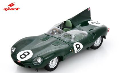 【2026年11月発売予定】 Spark S2935 1/43 Jaguar D-Type No.8 Le Mans 24H 1958 D. Hamilton – I. Bueb