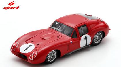【2026年12月発売予定】 Spark S6549 1/43 Maserati 450S Zagato Coupe No.1 Le Mans 24H 1957 S. Moss – H. Schell