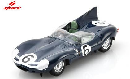【2026年10月発売予定】 Spark S2937 1/43 Jaguar D-Type No.6 Le Mans 24H 1958 J. Fairman – M. Gregory