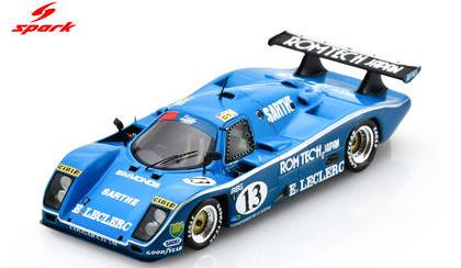 【2026年10月発売予定】 Spark S9510 1/43 Cougar C22LM Porsche No.13 Le Mans 24H 1989 P. Fabre - J.L. Bousquet - J. Yoneyama