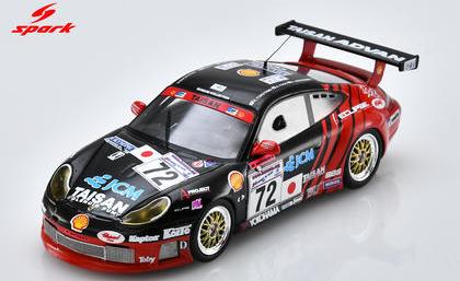 【2026年10月発売予定】 Spark S9948 1/43 Porsche 996 GT3 RS No.72 11th Le Mans 24H 2001 K. Nishizawa - A. Yogo - H. Fukuyama