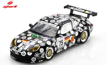 【2026年10月発売予定】 Spark S9940 1/43 Porsche 996 GT3 R No.75 27th Le Mans 24H 2000 G. Jeannette - M. Brockman - M. Lauer