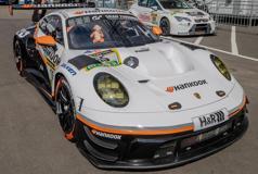 【2026年3月発売予定】 Spark SG1016 1/43 Porsche 911 GT3 R (992) No.55 Hankook Competition 24H Nürburgring 2025 J. Kim - R. Bruins - M. Holzer - S. Cho