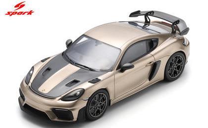【2026年12月発売予定】 Spark 18S1098 1/18 Porsche Cayman GT4 RS - Gold Bronze Metallic with Weissach Package