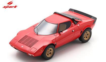 【2027年2月発売予定】 Spark 18S1121 1/18 Lancia Stratos - Red