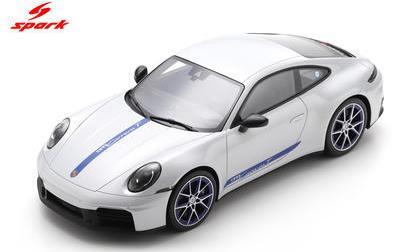 【2027年2月発売予定】 Spark 18S1104 1/18 Porsche 911 Carrera T (992.2) - Ice Grey Metallic