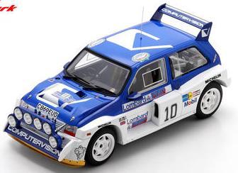 【2027年2月発売予定】 Spark 18S1202 1/18 MG Metro 6R4 No.10 3rd RAC Rally 1985 T. Pond – R. Arthur