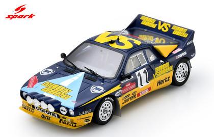 【2027年2月発売予定】 Spark S9177 1/43 Lancia 037 Rally No.11 Sanremo Rally 1984 F. Tabaton - L. Tedeschini