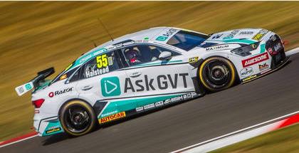 【2027年2月発売予定】 Spark UK070 1/43 Steel Seal with Power Maxed Racing No.55 Audi A3 BTCC Knockhill 2026 Nick Halstead