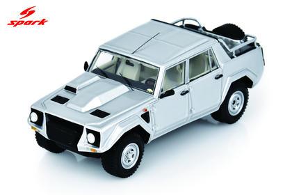 【2027年2月発売予定】 Spark S6742 1/43 Lamborghini LM002 1986 - Street Silver