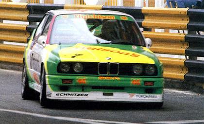 【2026年11月発売予定】 Spark SA250 1/43 BMW E30 M3 No.7 Macau Guia Race 1991 Joachim Winkelhock