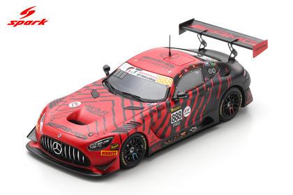 【2027年1月発売予定】 Spark AS090 1/43 Mercedes-AMG GT3 EVO No.888 Mercedes-AMG Team GMR Winner Bathurst 12H 2026 M. Engel - M. Grenier - M. Martin