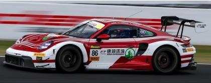【2027年1月発売予定】 Spark AS091 1/43 Porsche 911 GT3R No.86 High Class Racing 2nd Bathurst 12H 2026 D. Boccolacci - A. Fjordbach - K. Li