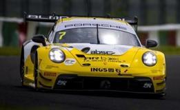 【2025年12月以降発売予定】 Spark SJ185 1/43 Porsche 911 GT3 R (992) No.7 Absolute Racing 2nd Suzuka 1000km 2025 L. Vanthoor - K. Estre - P. Pilet