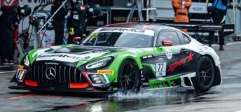 【2026年1月以降発売予定】 Spark SJ191 1/43 Mercedes-AMG GT3 EVO No.77 Mercedes-AMG Team Craft-Bamboo Racing 10th Suzuka 1000km 2025 K. Ohta - M. Götz - R. Aron