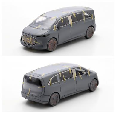 【2025年12月発売予定】  Spark  SP736 1/43  Mercedes Vision V