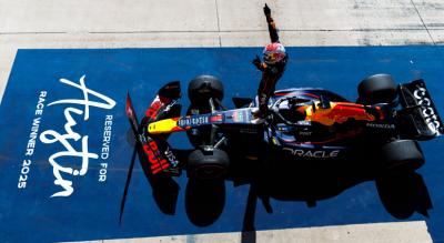 【2026年4月発売予定】 Spark S9666 1/43 Red Bull Racing RB21 No.1 Oracle Red Bull Racing Winner US GP 2025 Max Verstappen