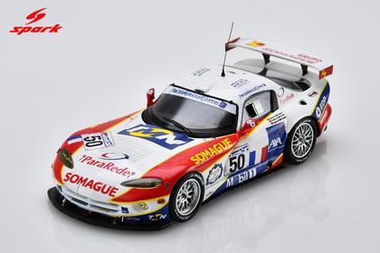 【2027年3月発売予定】 Spark S8674 1/43 Chrysler Viper GTS-R No.50 15th Le Mans 24H 1999 P. Mello-Breyner - M. Mello-Breyner - T. Mello-Breyner