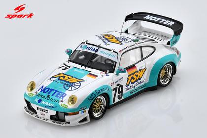 【2027年3月発売予定】 Spark S9913 1/43 Porsche 911 GT2 No.79 Le Mans 24H 1997 M. Ligonnet - T. Seiler - L. Schumacher