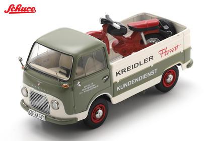 【2027年4月以降発売予定】 Schuco 43U00124 1/43 1960 Ford Taunus Transit pickup "Kreidler Service"