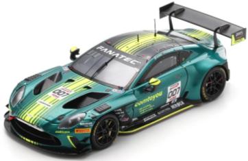 【2026年3月以降発売予定】 Spark 64SPA2024 1/64 Aston Martin Vantage AMR GT3 EVO No.007 Comtoyou Racing Winner 24H Spa 2024 M. Drudi – N. Thiim – M. Sørensen