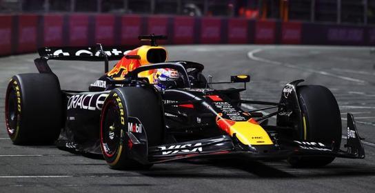 【2026年4月発売予定】 Spark S9669 1/43 Oracle Red Bull Racing RB21 No.1 Winner Las Vegas GP 2025 Max Verstappen